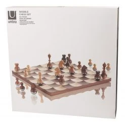 Umbra Schach-Set Wobble - Zink - Walnut - 37,795cm x 11,43cm x 37,795cm 41 Umbra Schach-Set Wobble - Zink - Walnut - 37,795cm x 11,43cm x 37,795cm -Günstiges Deko Geschäft 1000317002 220112 13103600269 DETAILS P000000001000317002