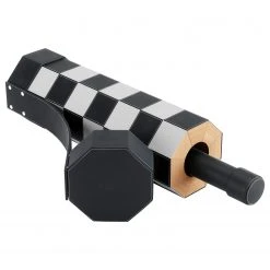 Umbra Schach-Set Rolz - Polyethylen / Buche - Schwarz - 30,48cm x 2,54cm x 30,48cm -Günstiges Deko Geschäft 1000317006 220112 13111300313 DETAILS P000000001000317006