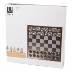 Umbra Schach-Set Natural - Zinn / Eisen - Natura - 35,255cm x 5,715cm x 35,56cm 26 Umbra Schach-Set Natural - Zinn / Eisen - Natura - 35,255cm x 5,715cm x 35,56cm -Günstiges Deko Geschäft 1000317009 220112 13113400364 DETAILS P000000001000317009