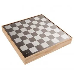 Umbra Schach-Set Natural - Zinn / Eisen - Natura - 35,255cm x 5,715cm x 35,56cm 27 Umbra Schach-Set Natural - Zinn / Eisen - Natura - 35,255cm x 5,715cm x 35,56cm -Günstiges Deko Geschäft 1000317009 220112 13113500366 DETAILS P000000001000317009