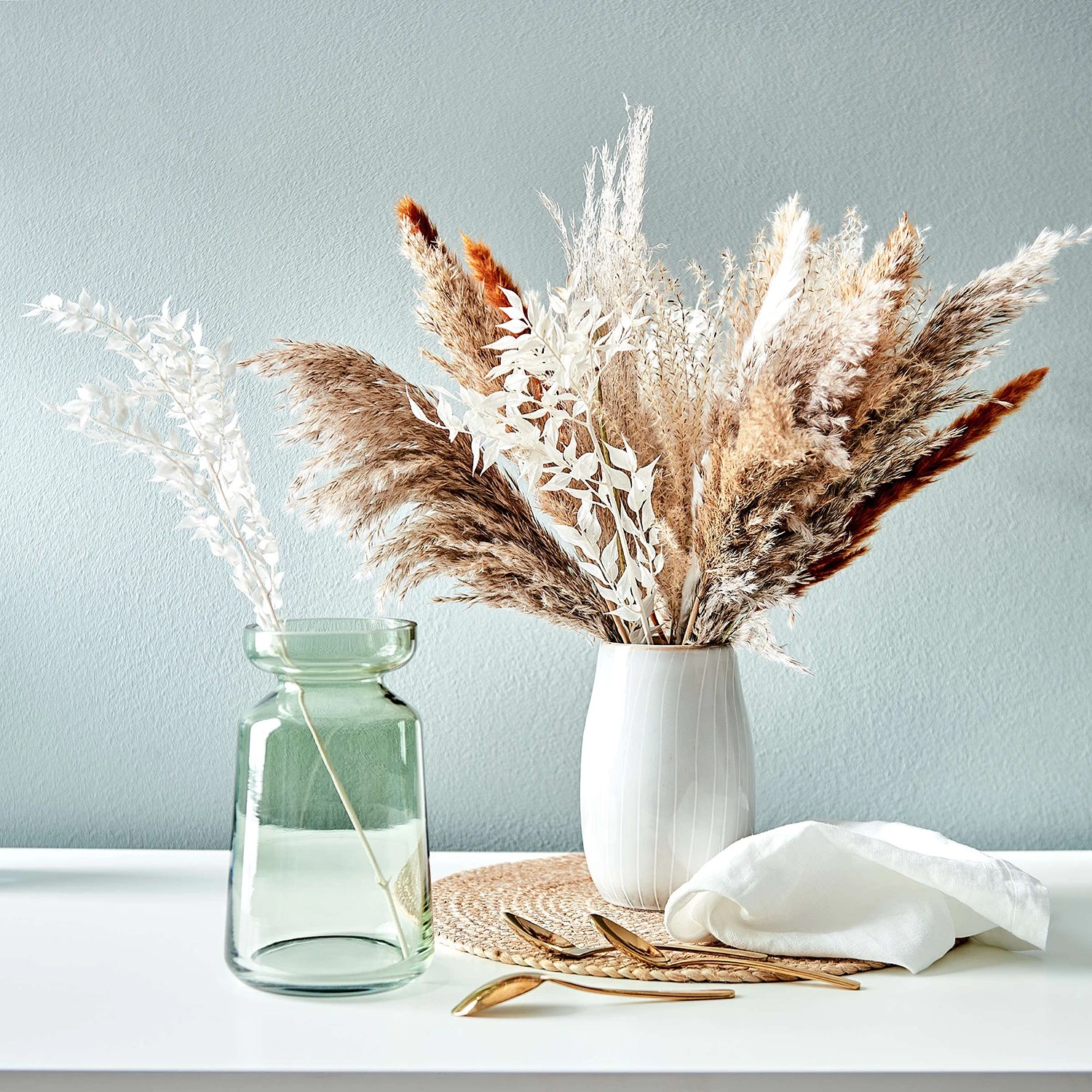 Butlers Vase HENLEY - Steingut - Grau 4 Butlers Vase HENLEY - Steingut - Grau – Bild 2