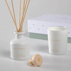 Twentyfour Raumduft White Soul - Klarglas - Weiß -Günstiges Deko Geschäft 1000333490 220217 030 DETAILS P000000001000333490