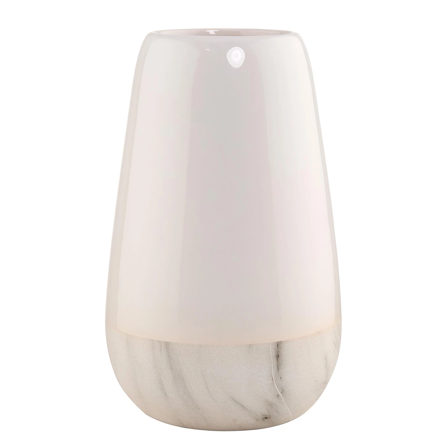 Butlers Vase MARBELLO - Dolomit - Weiß 3 Butlers Vase MARBELLO - Dolomit - Weiß