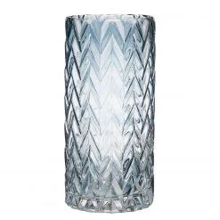 Butlers Vase BEVERLY II - Farbglas - Dunkelblau
