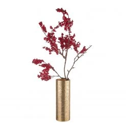 Butlers Vase AUREO II - Aluminium - Gold -Günstiges Deko Geschäft 1000337842 220225 030 DETAILS P000000001000337842