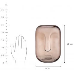 Butlers Vase ANOKI - Farbglas - Hellbraun -Günstiges Deko Geschäft 1000337855 220311 500 SKETCH DETAILS P000000001000337855 sketch