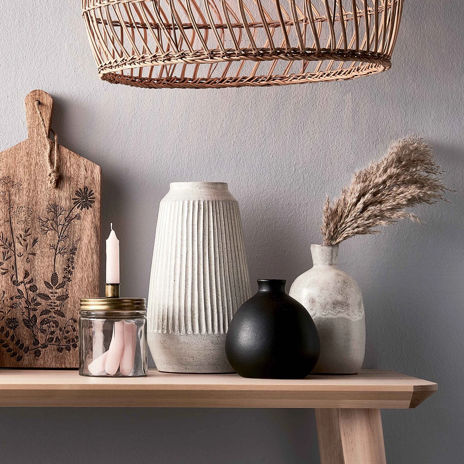 Butlers Vase MIO - Terracotta - Schwarz 4 Butlers Vase MIO - Terracotta - Schwarz – Bild 2