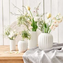 Butlers Vase LIV III - Porzellan - Weiß - Durchmesser: 17 cm -Günstiges Deko Geschäft 1000337864 220225 020 MOOD DETAILS P000000001000337864 mood