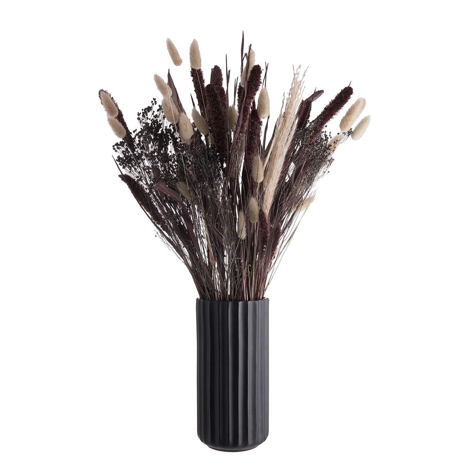 Butlers Vase LIV II - Porzellan - Schwarz - Durchmesser: 17 cm 4 Butlers Vase LIV II - Porzellan - Schwarz - Durchmesser: 17 cm – Bild 2