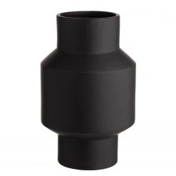 Butlers Vase RUNA - Terracotta - Schwarz