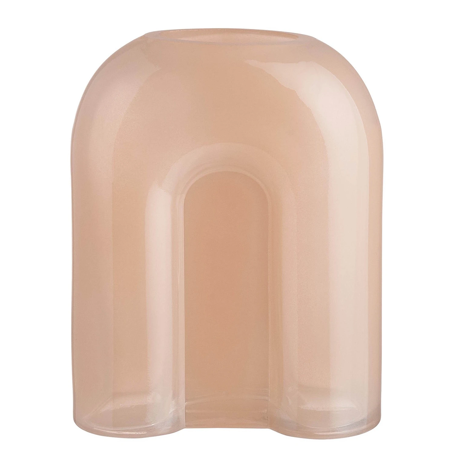 Butlers Vase SMOKY - Farbglas - Hellorange 3 Butlers Vase SMOKY - Farbglas - Hellorange