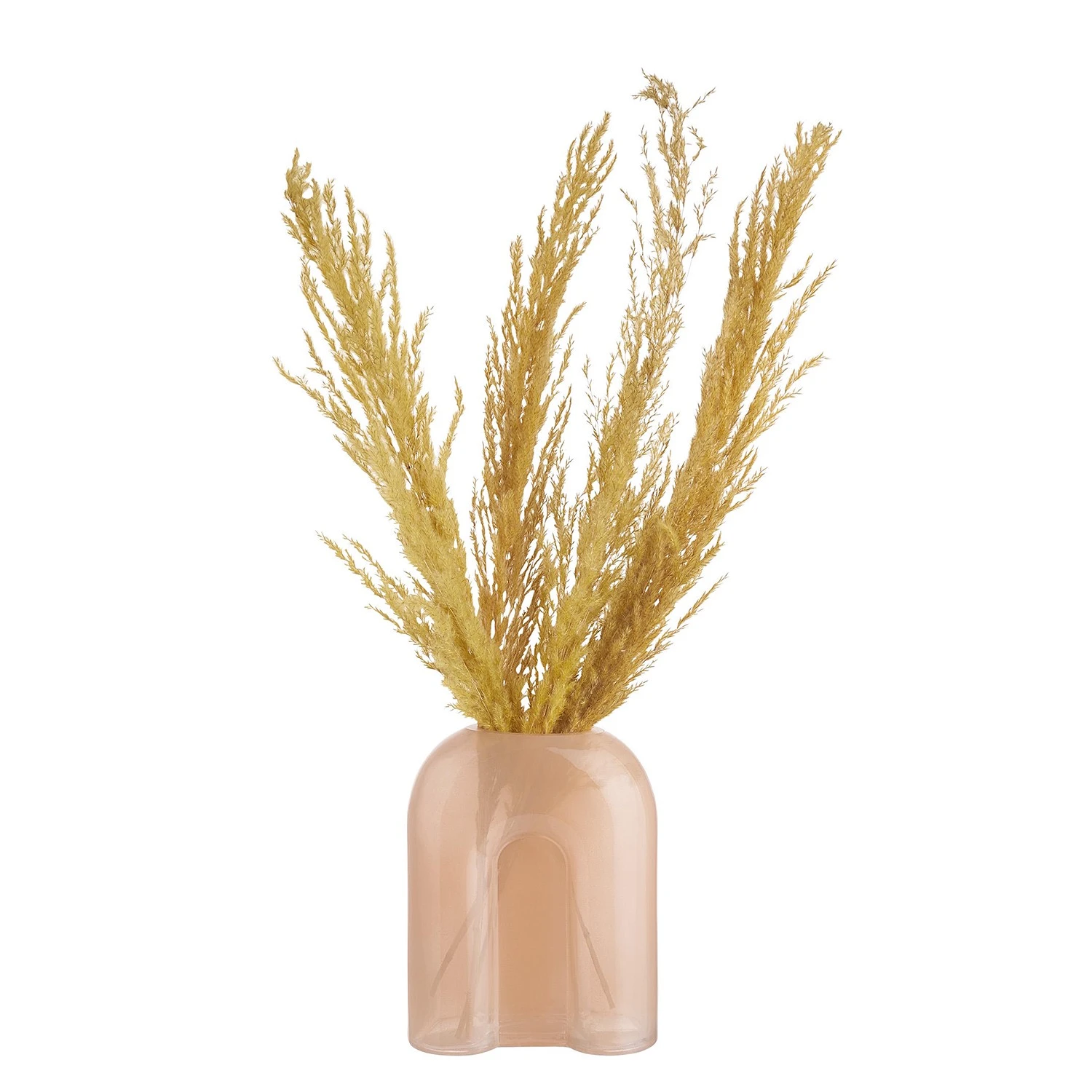 Butlers Vase SMOKY - Farbglas - Hellorange 4 Butlers Vase SMOKY - Farbglas - Hellorange – Bild 2