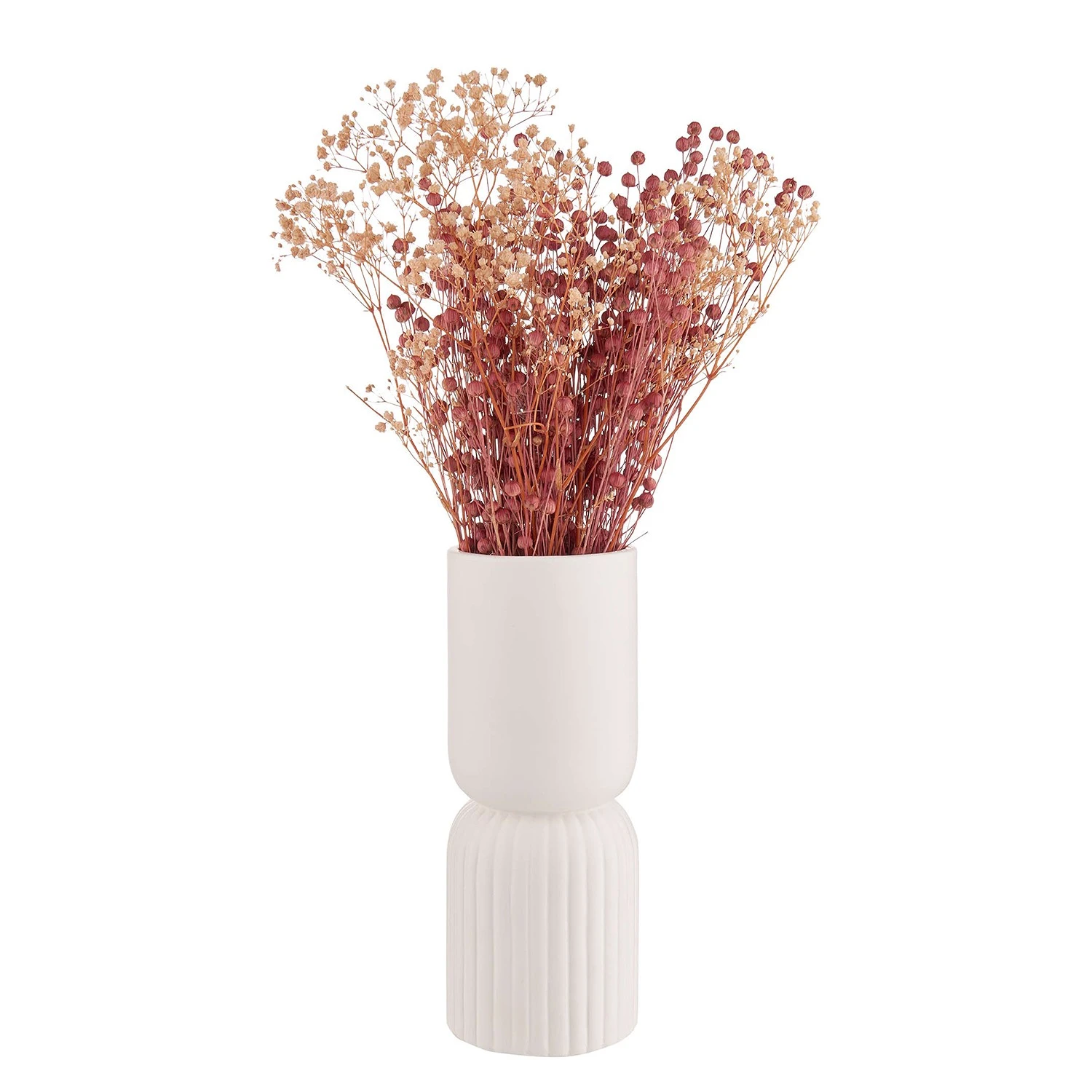 Butlers Vase TWO-PART - Keramik - Weiß 4 Butlers Vase TWO-PART - Keramik - Weiß – Bild 2