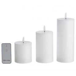 Butlers Kerzen-Set NORDIC LIGHT LED (4-tlg.) - Wachs - Weiß 10 Butlers Kerzen-Set NORDIC LIGHT LED (4-tlg.) - Wachs - Weiß -Günstiges Deko Geschäft 1000338563 220310 040 DETAILS P000000001000338563