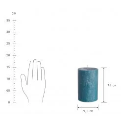 Butlers Stumpenkerze RUSTIC II - Wachs - Blau -Günstiges Deko Geschäft 1000338566 220310 500 SKETCH DETAILS P000000001000338566 sketch