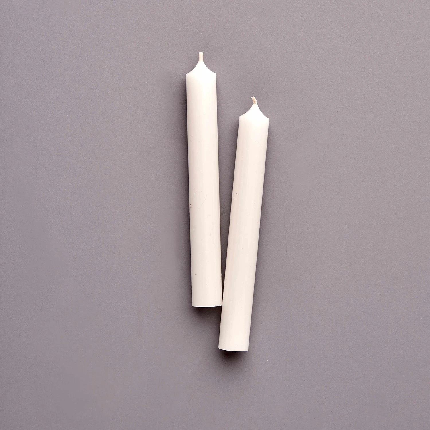 Butlers Stabkerzen-Set RAINBOW (10er-Set) - Wachs - Weiß 6 Butlers Stabkerzen-Set RAINBOW (10er-Set) - Wachs - Weiß – Bild 4