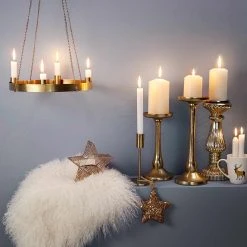 Butlers Kerzenhalter HIGHLIGHT III - Aluminium - Gold -Günstiges Deko Geschäft 1000339179 220311 023 MOOD DETAILS P000000001000339179 mood