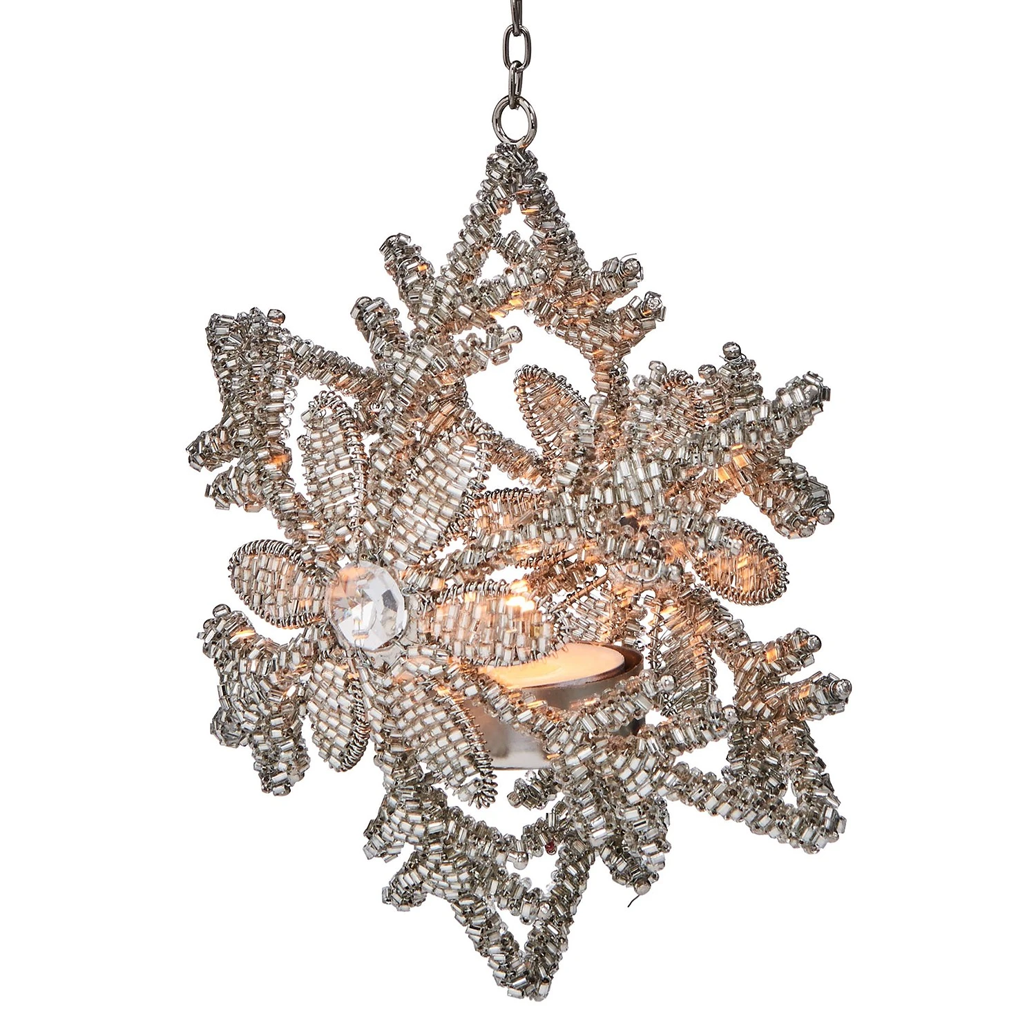 Butlers Teelichthalter ROYAL HEIGHTS - Glas / Eisen - Silber 5 Butlers Teelichthalter ROYAL HEIGHTS - Glas / Eisen - Silber – Bild 3