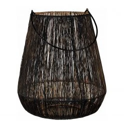 Butlers Laterne YOKO II - Aluminium - Schwarz