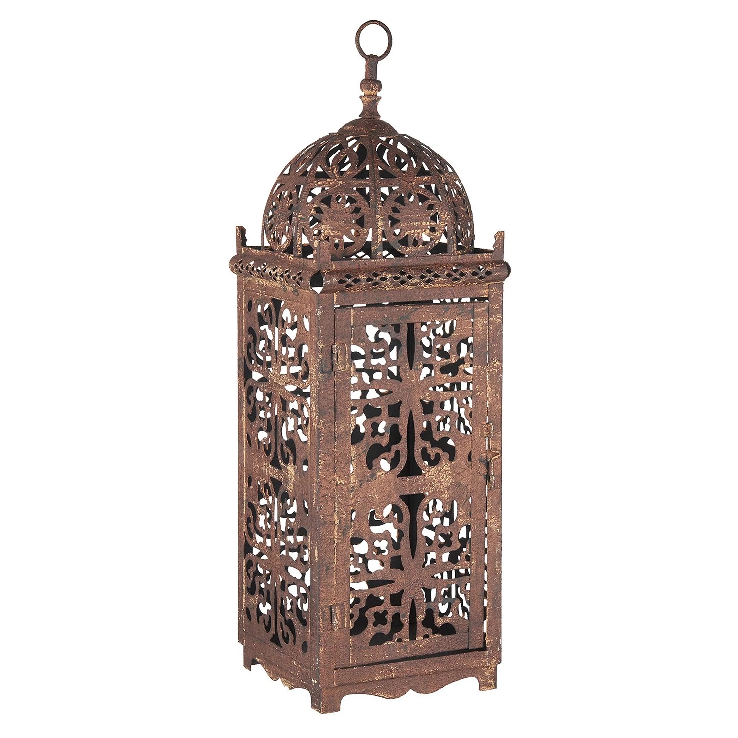 Butlers Laterne FINCA - Metall - Braun - Höhe: 53 cm 3 Butlers Laterne FINCA - Metall - Braun - Höhe: 53 cm