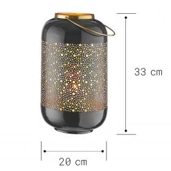 Butlers Laterne EMILIE II - Eisen - Dunkelgrau 7 Butlers Laterne EMILIE II - Eisen - Dunkelgrau -Günstiges Deko Geschäft 1000339223 220311 500 SKETCH DETAILS P000000001000339223 sketch