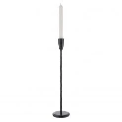 Butlers Kerzenhalter BLACKSMITH II - Eisen - Schwarz - Höhe: 40 cm -Günstiges Deko Geschäft 1000339232 220311 030 DETAILS P000000001000339232