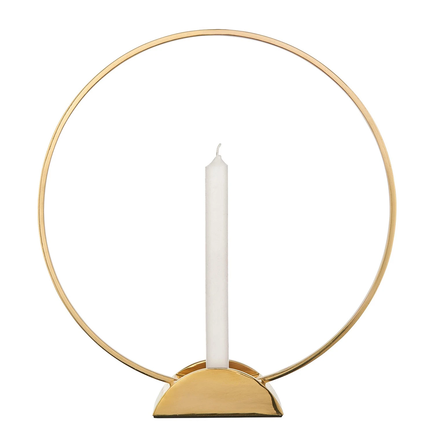 Butlers Kerzenhalter LUNA - Messing - Gold - Durchmesser: 31 cm 5 Butlers Kerzenhalter LUNA - Messing - Gold - Durchmesser: 31 cm – Bild 3