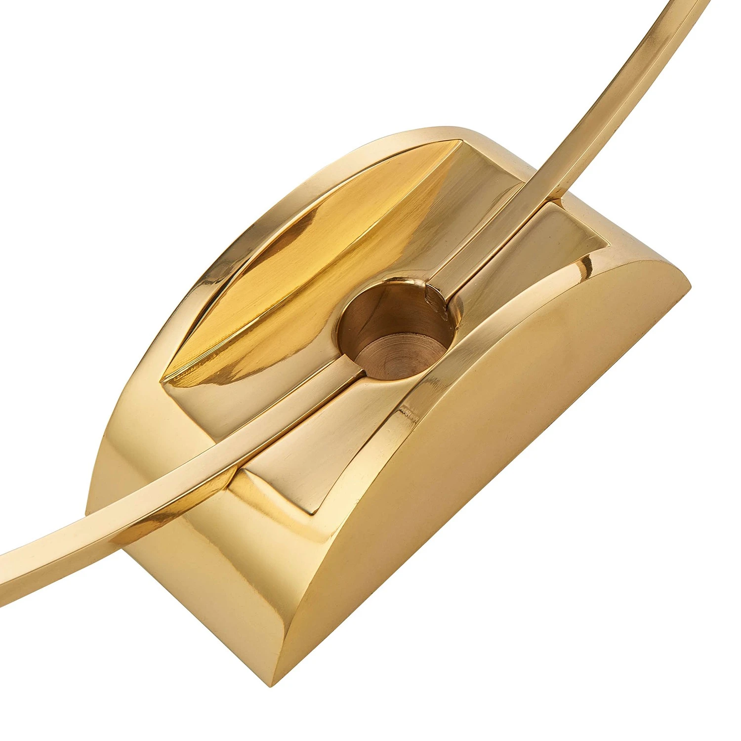 Butlers Kerzenhalter LUNA - Messing - Gold - Durchmesser: 31 cm 6 Butlers Kerzenhalter LUNA - Messing - Gold - Durchmesser: 31 cm – Bild 4