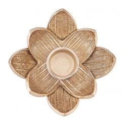 Butlers Teelichthalter GOLDEN NATURE - Aluminium - Gold -Günstiges Deko Geschäft 1000339246 220311 050 DETAILS P000000001000339246