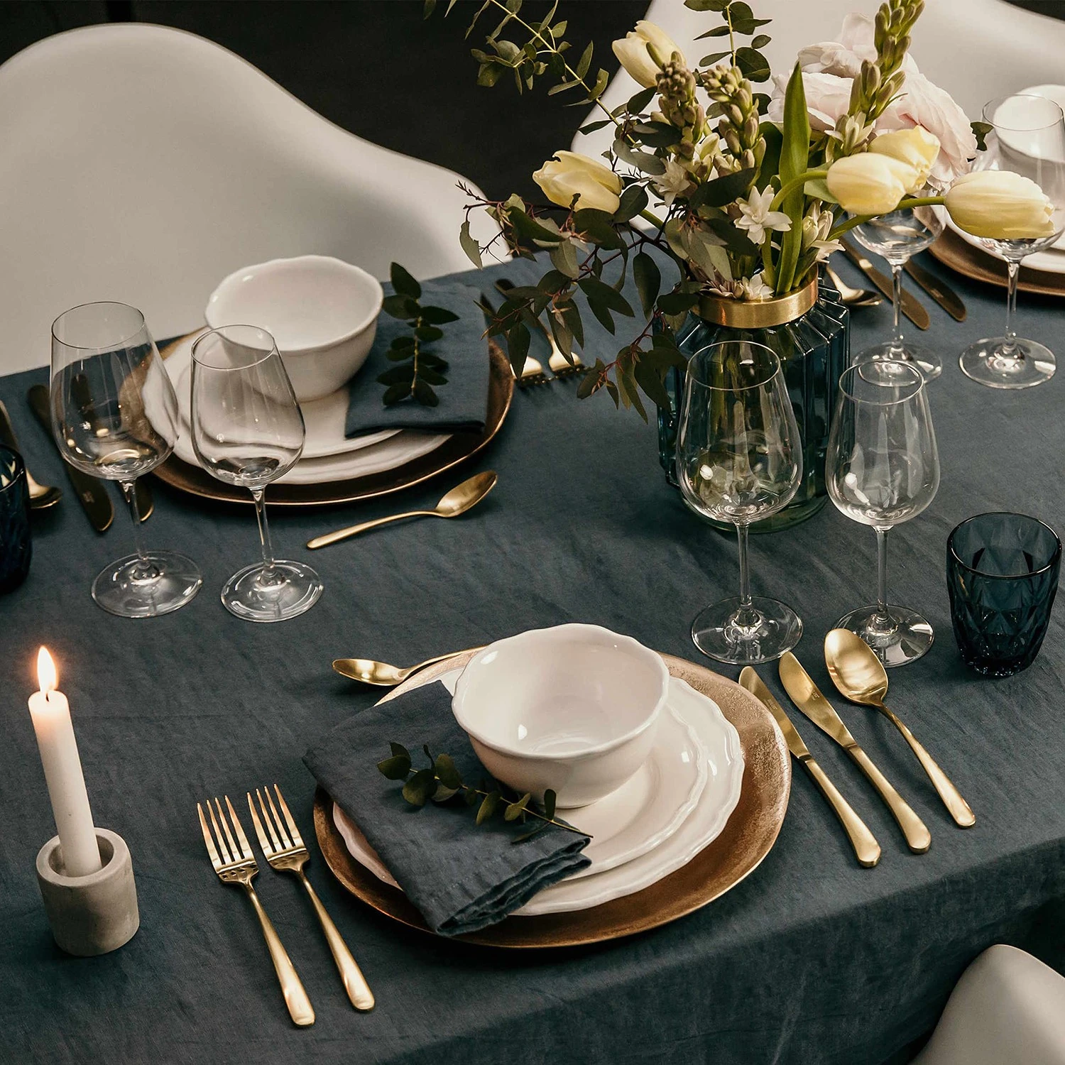 Butlers Dekoteller BANQUET IV - Aluminium - Gold 5 Butlers Dekoteller BANQUET IV - Aluminium - Gold – Bild 3