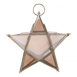 Butlers Dekostern TWIST & TRADITION - Eisen / Glas - Gold -Günstiges Deko Geschäft 1000339366 220307 030 DETAILS P000000001000339366