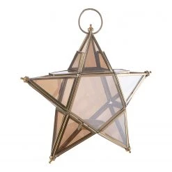 Butlers Dekostern TWIST & TRADITION - Eisen / Glas - Gold -Günstiges Deko Geschäft 1000339366 220307 040 DETAILS P000000001000339366