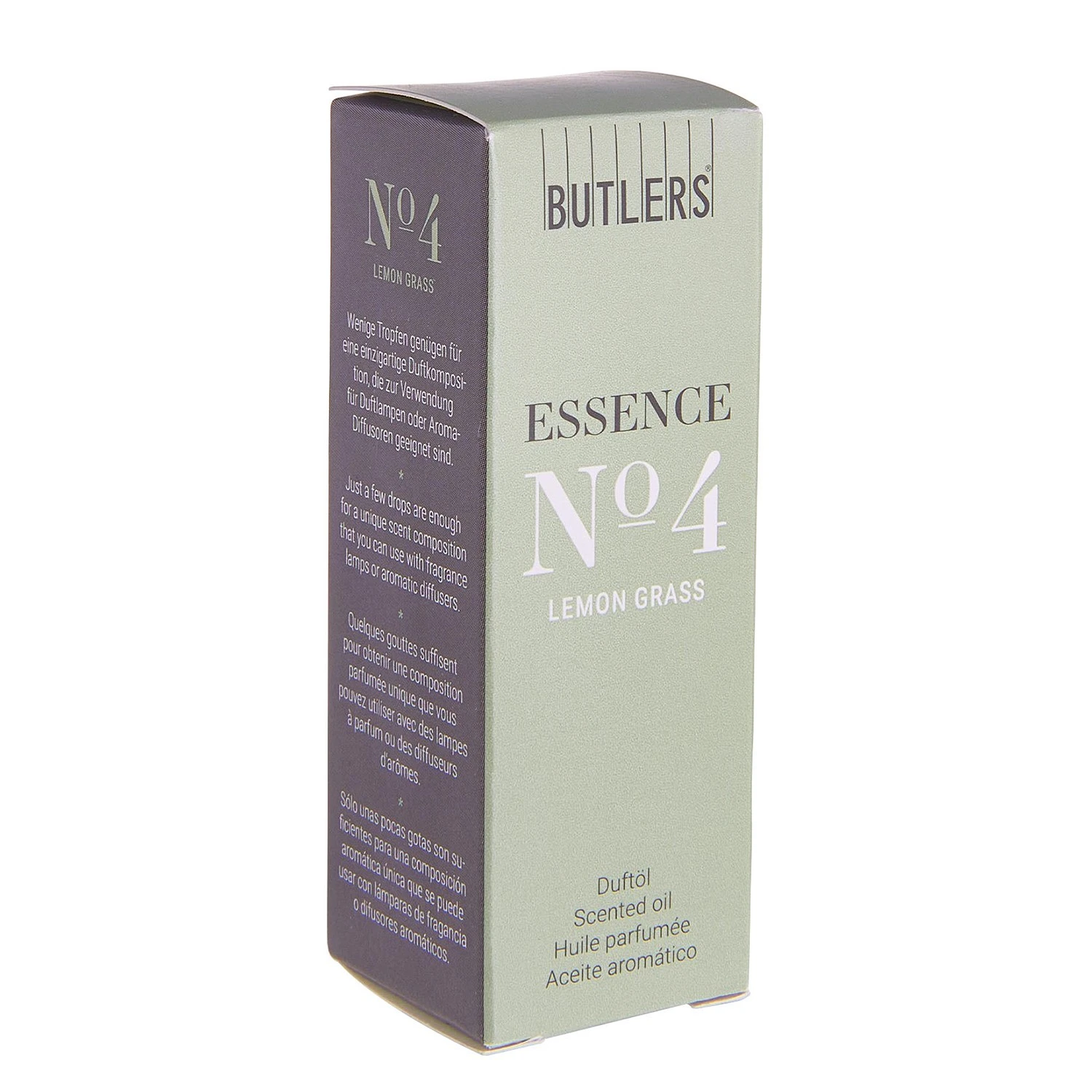 Butlers Duftöl ESSENCE Lemon Grass - Glas / Kunststoff / Raumduft - Braun 4 Butlers Duftöl ESSENCE Lemon Grass - Glas / Kunststoff / Raumduft - Braun – Bild 2