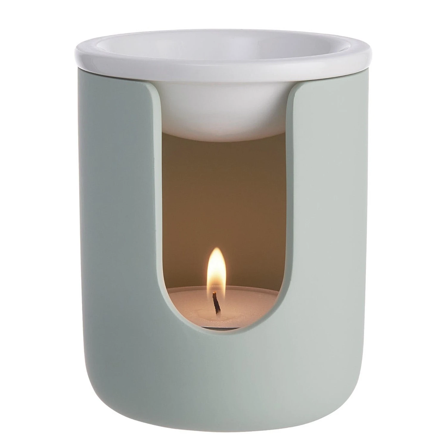 Butlers Aromalampe AMBIANCE - Zement / Keramik - Pastellgrün 3 Butlers Aromalampe AMBIANCE - Zement / Keramik - Pastellgrün