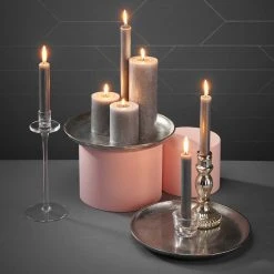 Butlers Dekoteller BANQUET III - Aluminium - Silber - Durchmesser: 27 cm -Günstiges Deko Geschäft 1000339427 220307 023 MOOD DETAILS P000000001000339427 mood