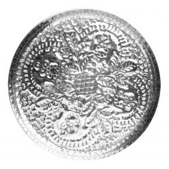 Butlers Dekoteller ORIENTAL LOUNGE I - Aluminium - Silber 8 Butlers Dekoteller ORIENTAL LOUNGE I - Aluminium - Silber -Günstiges Deko Geschäft 1000339435 220307 030 DETAILS P000000001000339435