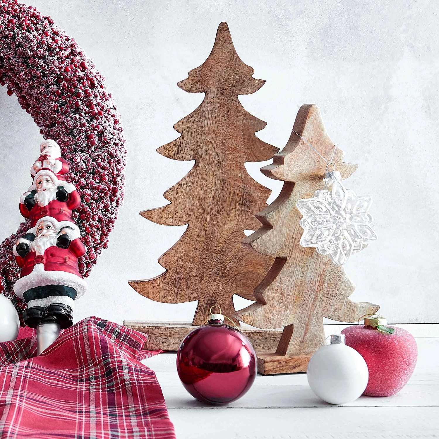 Butlers Dekotanne FOREST - Mangoholz - Braun 4 Butlers Dekotanne FOREST - Mangoholz - Braun – Bild 2