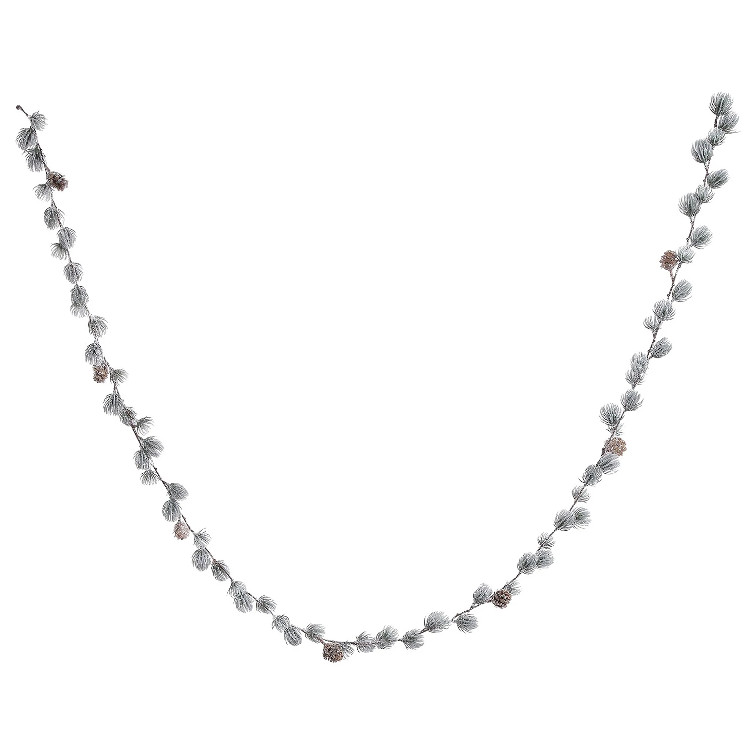 Butlers Piniengirlande FLORISTA - Eisen / Polyester PVC - Grün / Weiß 3 Butlers Piniengirlande FLORISTA - Eisen / Polyester PVC - Grün / Weiß