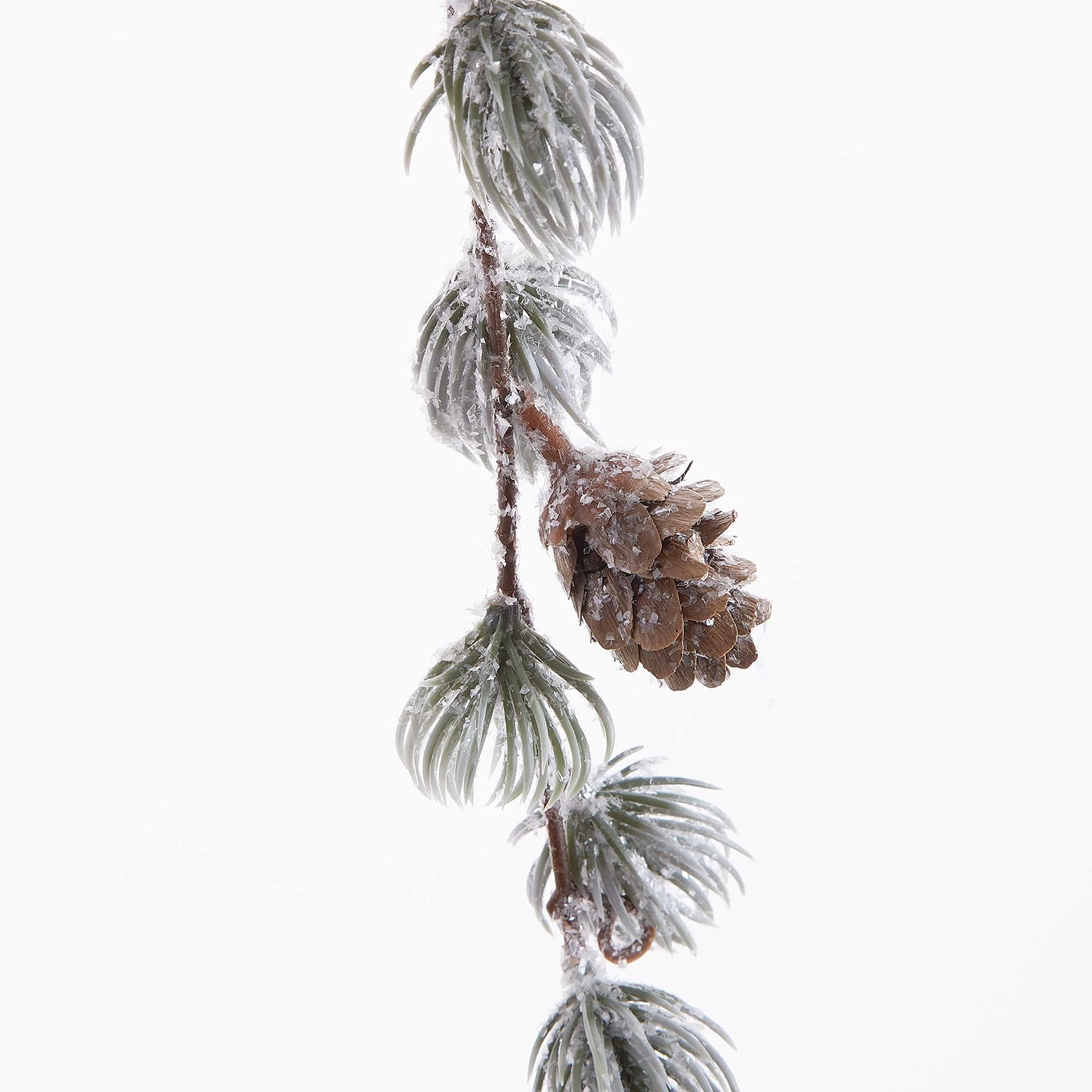 Butlers Piniengirlande FLORISTA - Eisen / Polyester PVC - Grün / Weiß 4 Butlers Piniengirlande FLORISTA - Eisen / Polyester PVC - Grün / Weiß – Bild 2