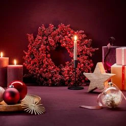 Butlers Beerenkranz Mixed Berries FLORISTA - Eisen / Polyester PVC - Rot -Günstiges Deko Geschäft 1000339891 220310 021 MOOD DETAILS P000000001000339891 mood