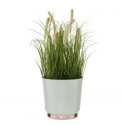 Butlers Übertopf EMILIE - Eisen - Mint / Gold -Günstiges Deko Geschäft 1000341468 220317 030 DETAILS P000000001000341468