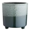 Butlers Blumentopf mit Füßen GREENERY II - Steinzeug - Blau -Günstiges Deko Geschäft 1000341538 220317 010 IMAGE P000000001000341538