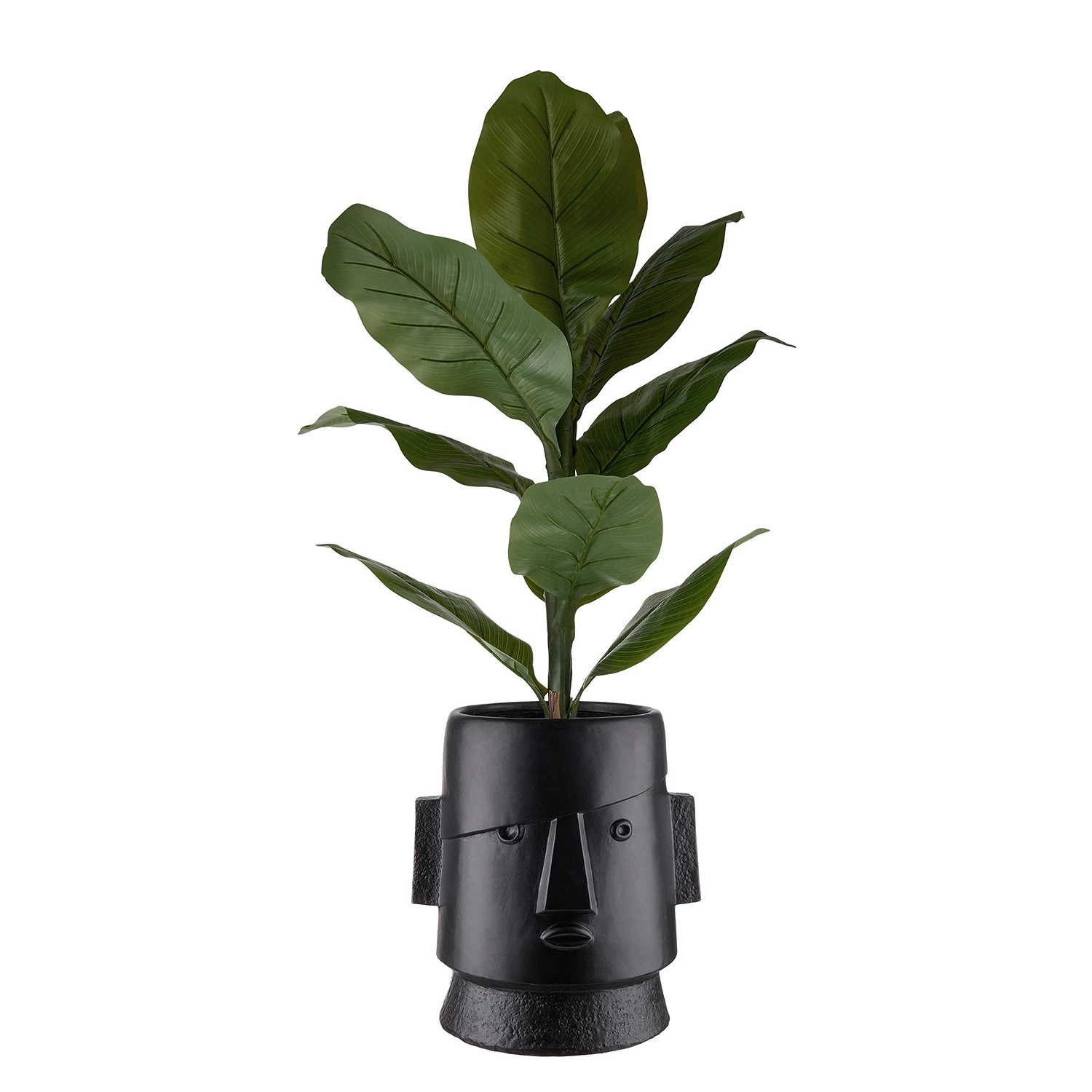 Butlers Blumentopf Osterinsel MOAI - Magnesia - Schwarz 4 Butlers Blumentopf Osterinsel MOAI - Magnesia - Schwarz – Bild 2