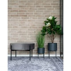 Loftscape Blumentopf Roncon - Stahl - Grau -Günstiges Deko Geschäft 1000342816 220411 021 MOOD DETAILS P000000001000342816 mood