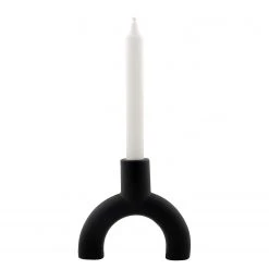 Loftscape Kerzenhalter Palmerston - Keramik - Schwarz -Günstiges Deko Geschäft 1000342818 220411 040 DETAILS P000000001000342818