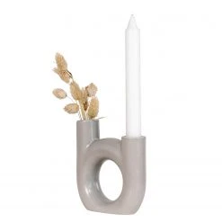 Loftscape Vase Pisco - Keramik - Weiß