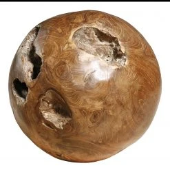 Red Living Schale Orient - Teakholz - Natural