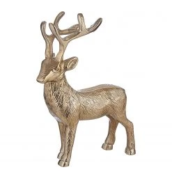 Butlers Dekofigur STALLONE - Aluminium - Gold