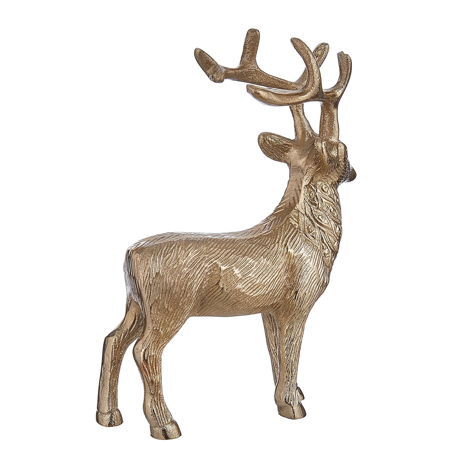 Butlers Dekofigur STALLONE - Aluminium - Gold 6 Butlers Dekofigur STALLONE - Aluminium - Gold – Bild 4