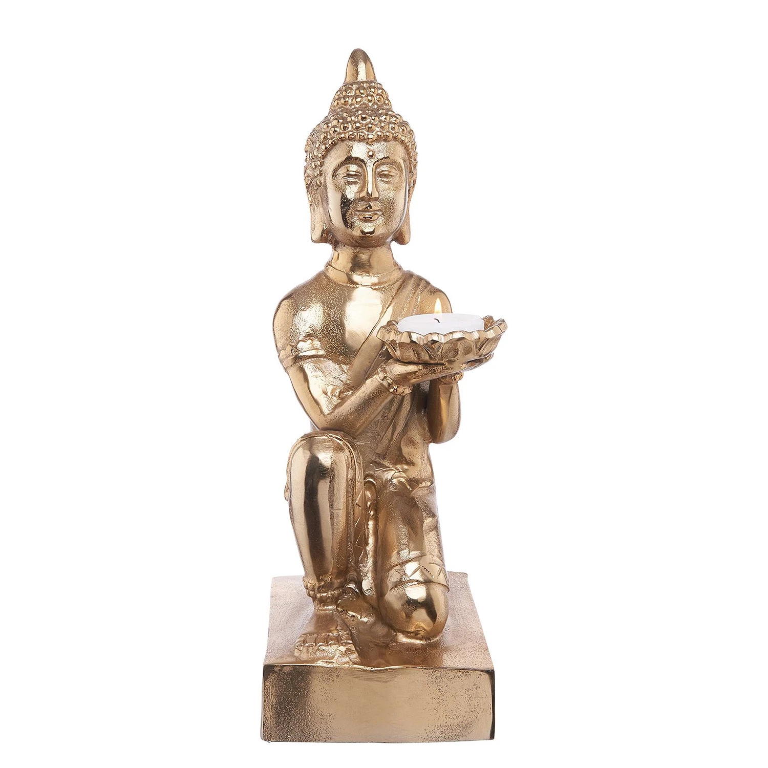 Butlers Dekofigur BALI - Aluminium - Gold 5 Butlers Dekofigur BALI - Aluminium - Gold – Bild 3